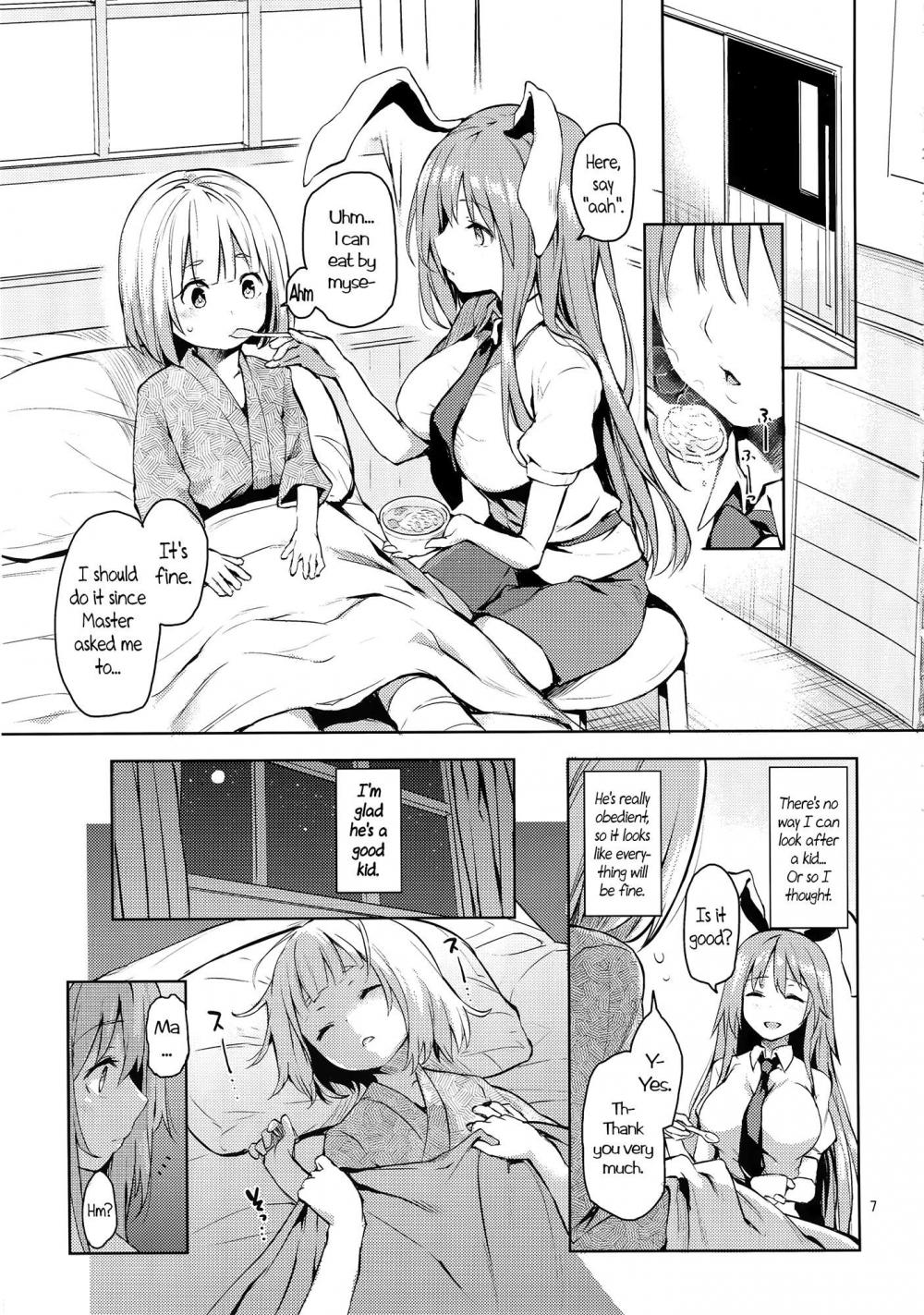 Hentai Manga Comic-Let Me Suck On Them, Udonge-Mama!-Read-5